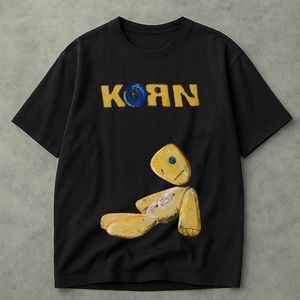 Korn Voodoo Doll T-Shirt, 90s Nu Metal Grunge Tee